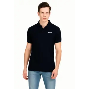 6 Degree  Men’s Polo Black T-Shirt