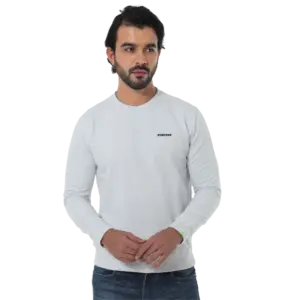 Caslay Sustainable  Sweatshirt - White Melange