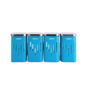 Glasafe Healthy Munching Combo Set of 4-Tranquil Teal