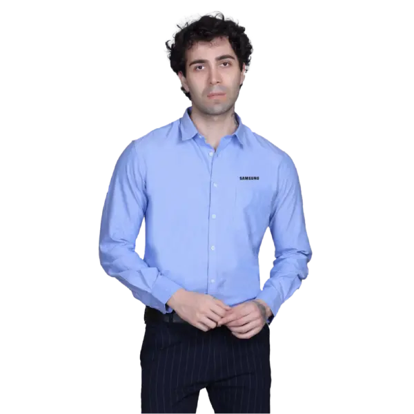 Indian Terrain  Oxford Shirt - Sky