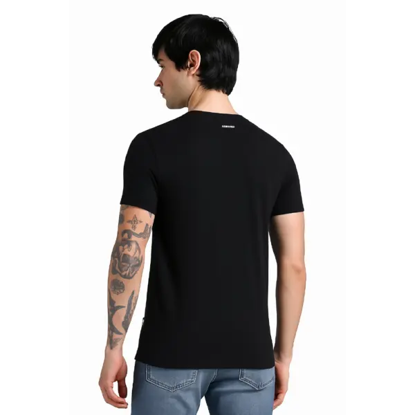 Jack & Jones  Joren Round Neck T-Shirt-Black - Image 2
