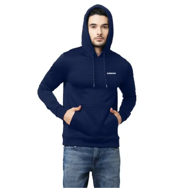 Jack & Jones  Asger Hoodie-Navy Blue