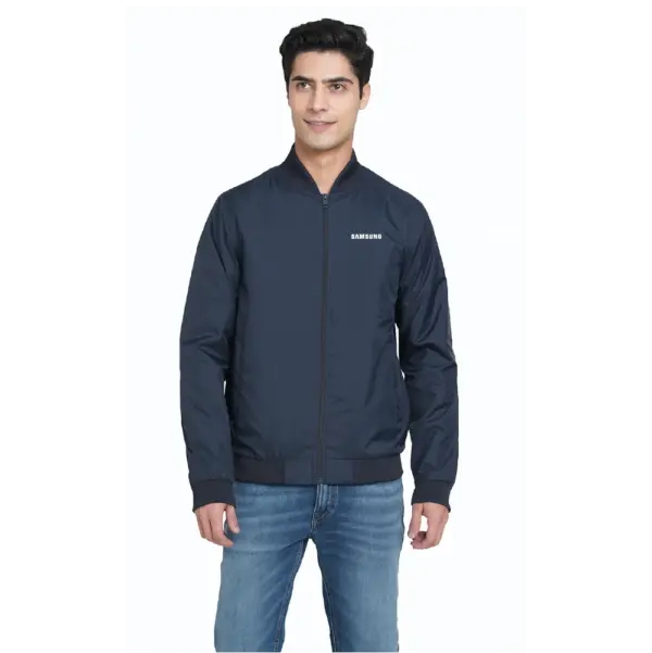 Jack & Jones  Vilmar Windcheater Jacket - Navy Blue