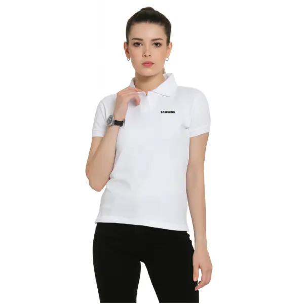 Scott International  Women’s Polo White T-Shirt