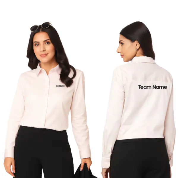 Vero Moda  CARLINE WOMENS'S SHIRT-Barely Pink - Image 3