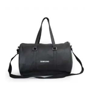 Oblique  Pluto Travel Duffle Bag-Black